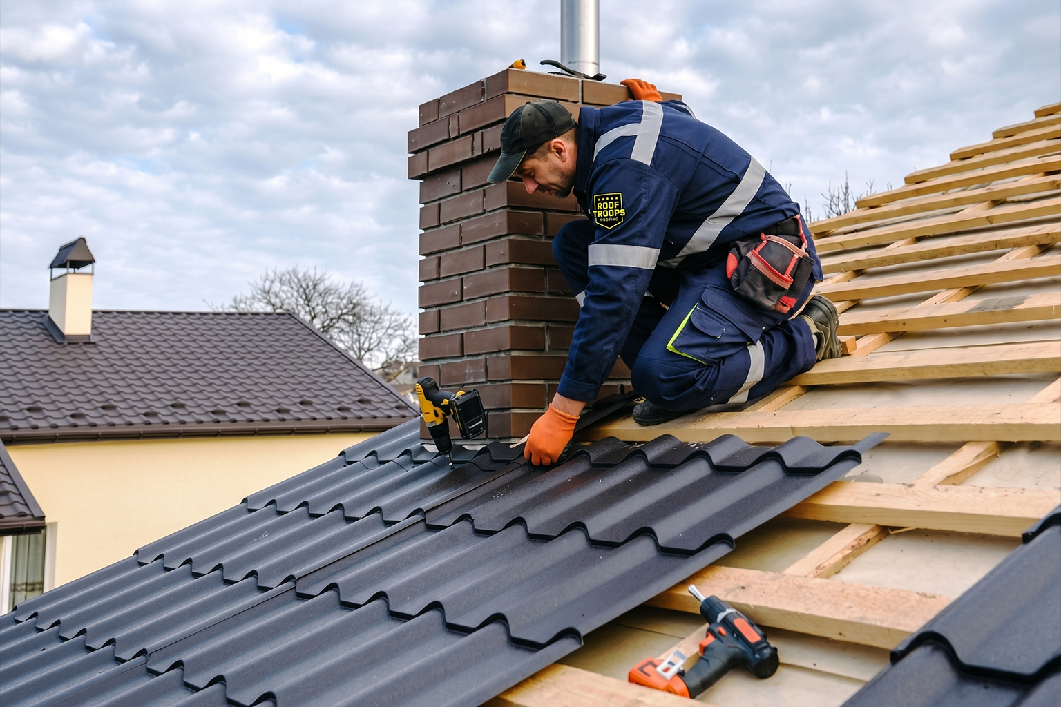 How A Roof Troops Replacement Works